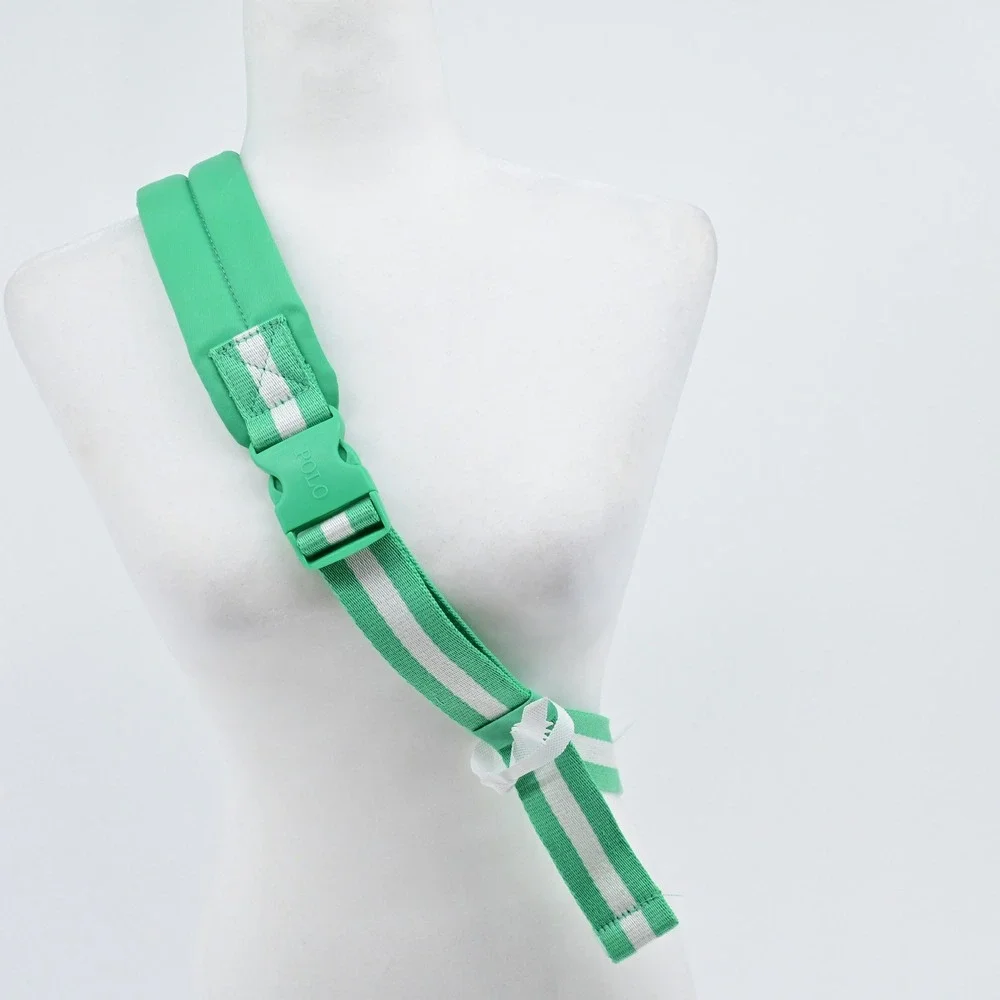 NWT‎ Polo Ralph Lauren Crossbody Backpack Green Sporty Luxe Streetwear Modern